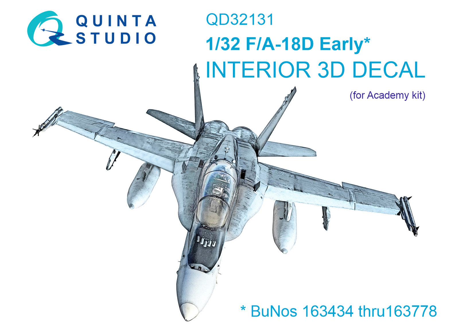 Quinta Studio McDonnell-Douglas F/A-18D - QD32131 - Aircraft Kits