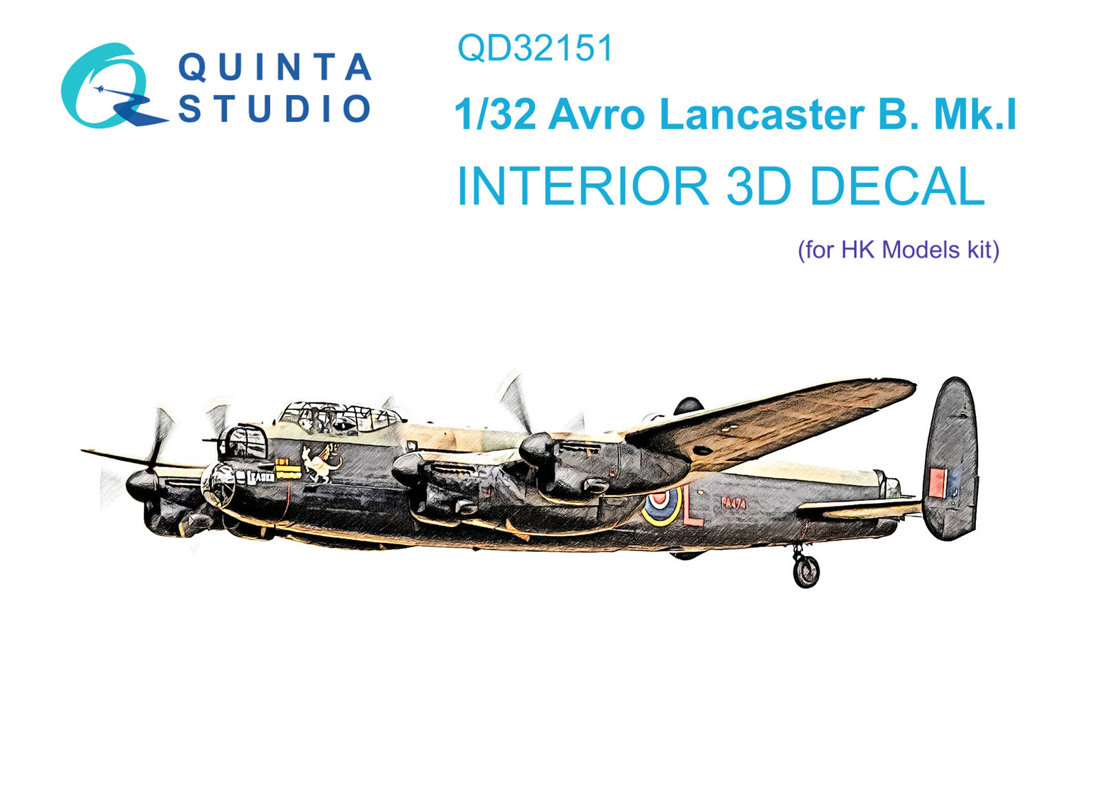 Quinta Studio Avro Lancaster B Mk.I - QD32151