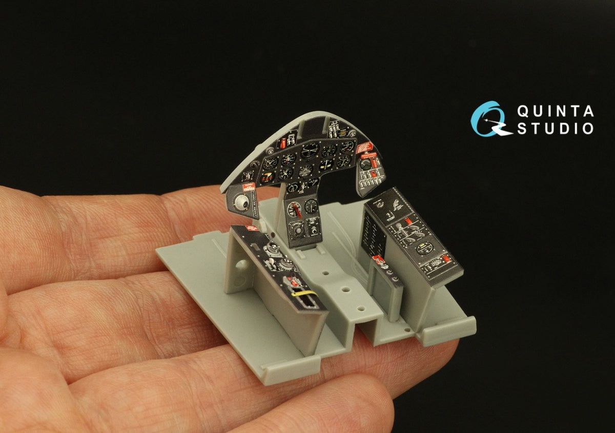 Grumman F8F-1 Bearcat 3D-Printed coloured Interior on decal paper (designed to be used with Trumpeter kits)