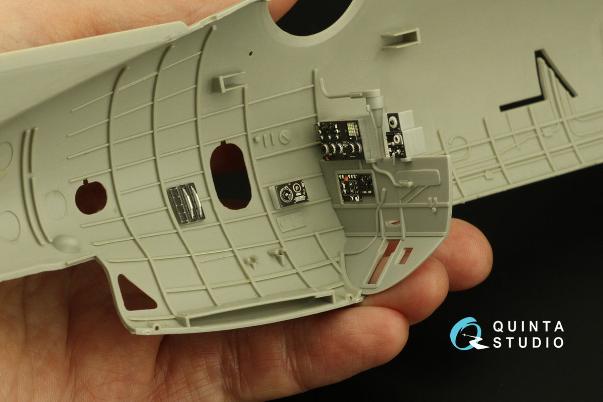 Grumman TBM-3 Avenger 3D-Printed coloured Interior on decal paper (designed to be used with Trumpeter kits)