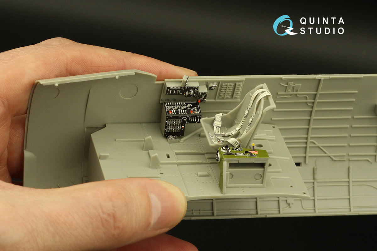 Grumman TBM-3 Avenger 3D-Printed coloured Interior on decal paper (designed to be used with Trumpeter kits)