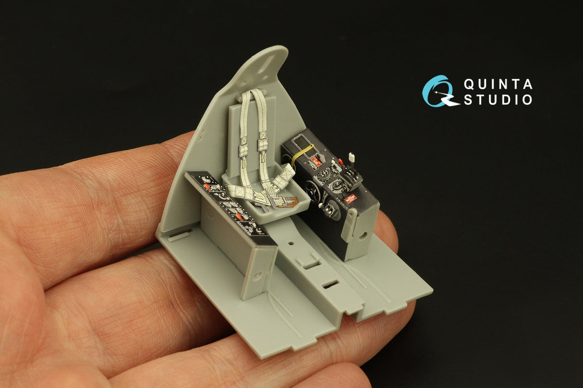 Grumman F8F-2 Bearcat 3D-Printed coloured Interior on decal paper (designed to be used with Trumpeter kits)