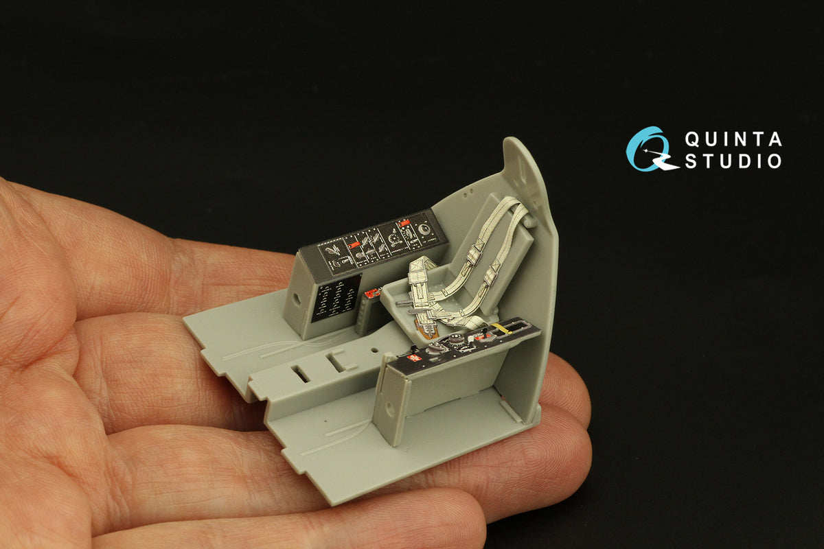 Grumman F8F-2 Bearcat 3D-Printed coloured Interior on decal paper (designed to be used with Trumpeter kits)