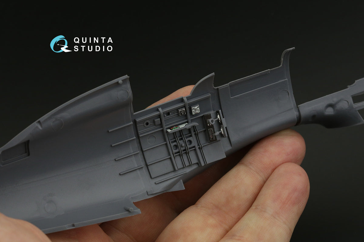 Macchi C.202 Folgore Early (3D-Printed) & coloured Interior on decal paper(designed to be used with Italeri kits)