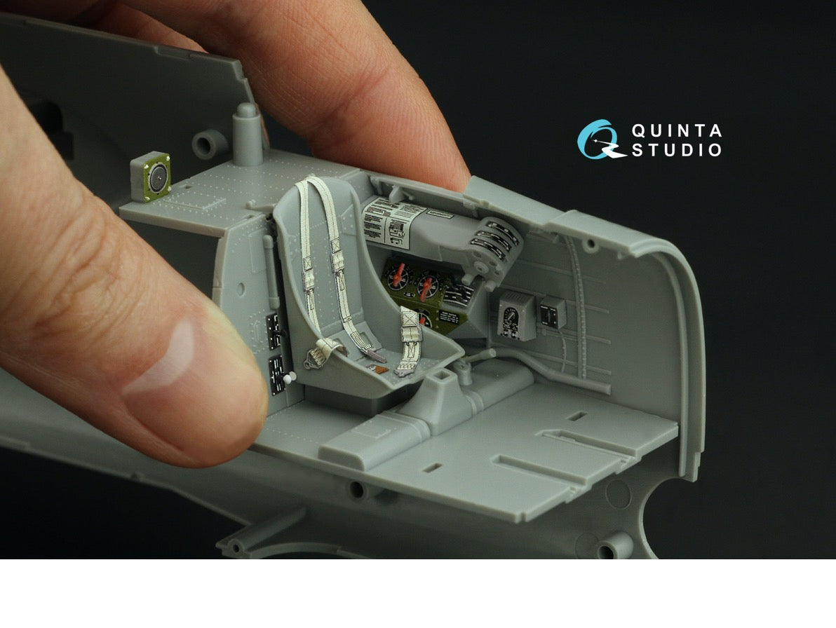 Douglas A-20G Havoc 3D-Printed coloured Interior on decal paper (designed to be used with Hong Kong Models kits)