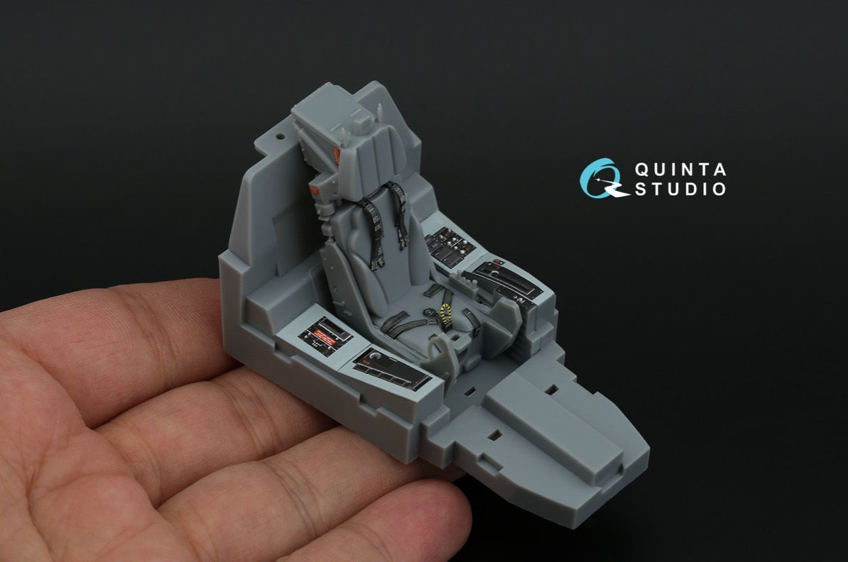Lockheed-Martin F-35B 3D-Printed coloured Interior on decal paper (designed to be used with Trumpeter kits)