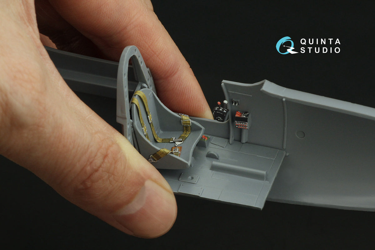 Bell P-39Q/N Airacobra 3D-Printed coloured Interior on decal paper (designed to be used with Special Hobby kits)