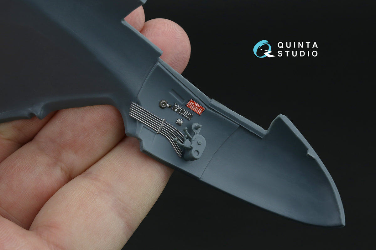 de Havilland DH.100 Vampire FB.5 3D-Printed & coloured Interior on decal paper (designed to be used with Infinity Models kits)