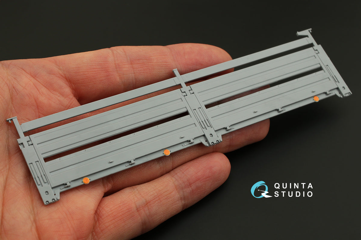 KamAZ-5350 Mustang 3-axle Family 3D-Printed coloured Interior on decal paper (for Zvezda kits)