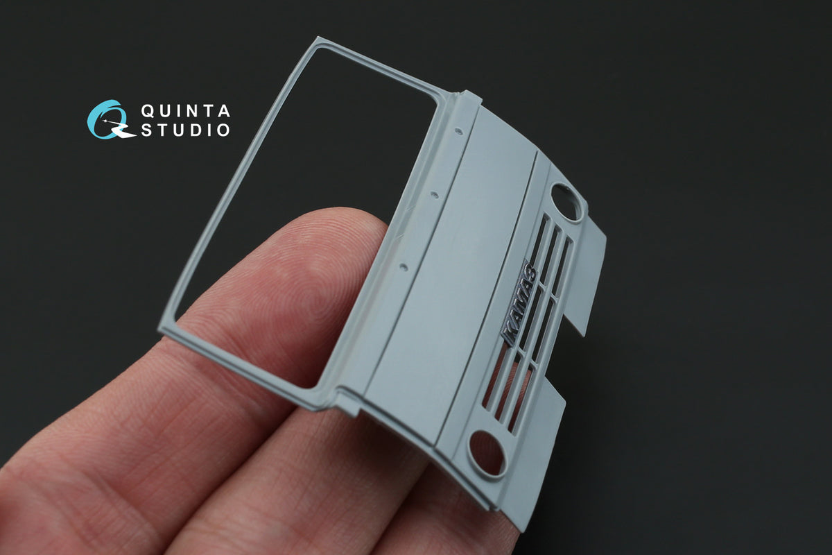 KamAZ-5350 Mustang 3-axle Family 3D-Printed coloured Interior on decal paper (for Zvezda kits)
