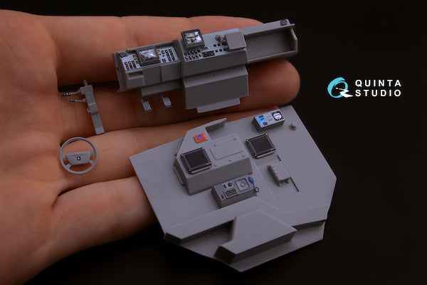 MRAP Typhoon-K 3D-Printed coloured Interior on decal paper (designed to be used with Takom kits)