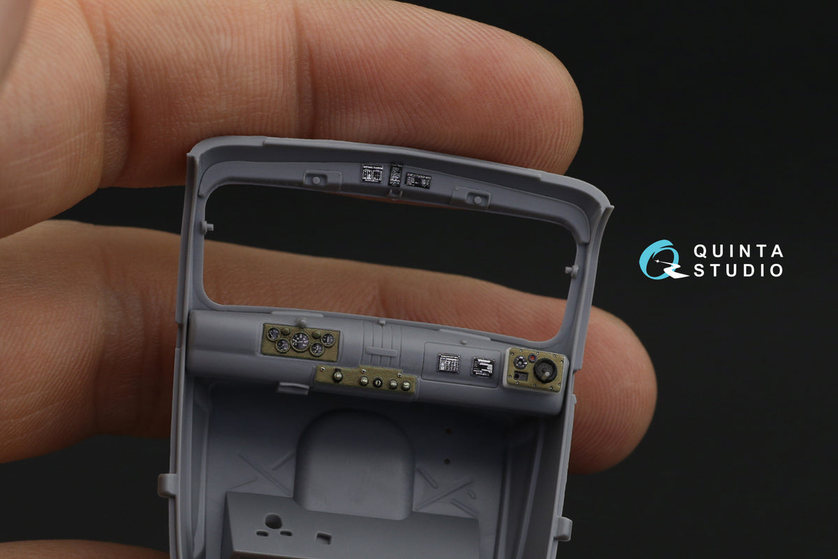 Chevrolet G7107 3D-Printed coloured Interior on decal paper (designed be used with ICM UA UK kits)