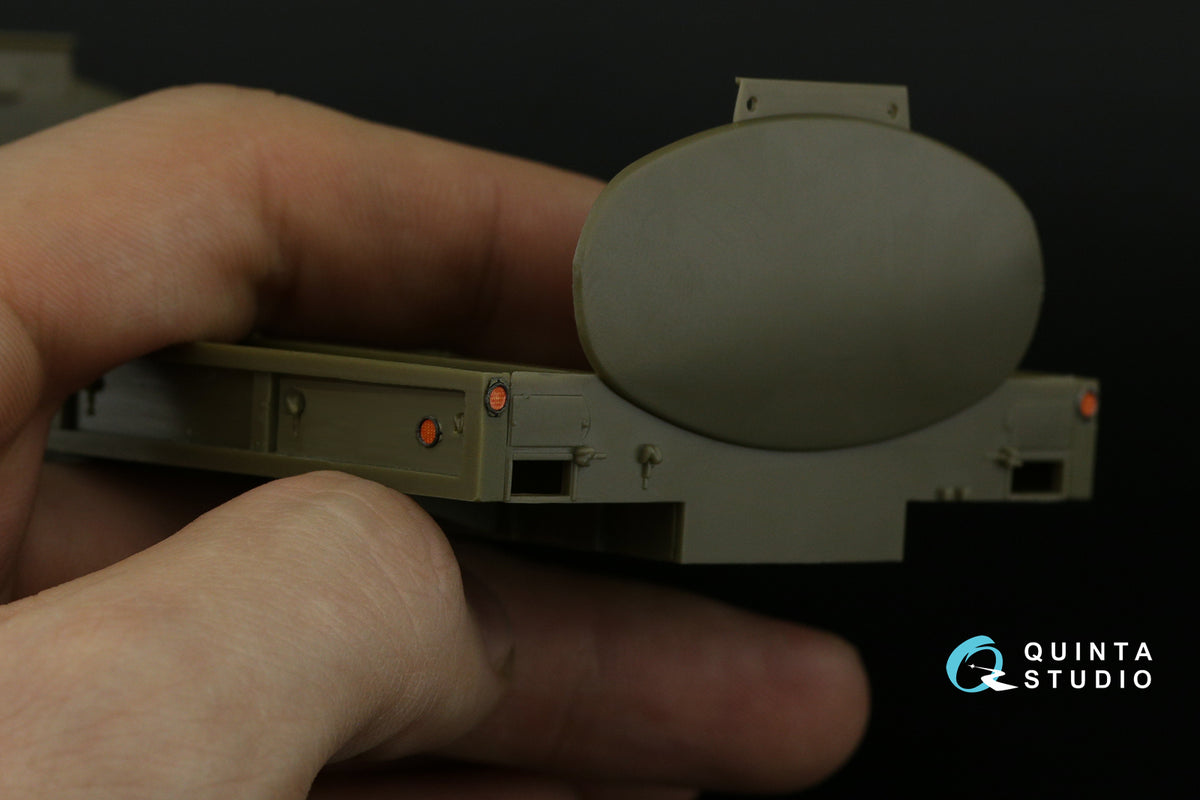 M35 Family 3D-Printed coloured Interior on decal paper (designed to be used with AFV Club kits)