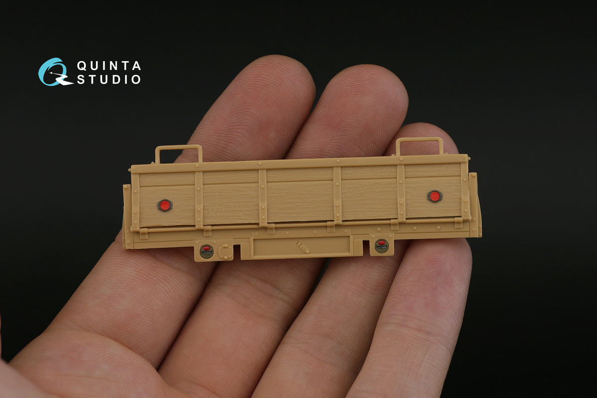 US White 666 3D-Printed coloured Interior on decal paper (designed to be used with Hobby Boss kits)