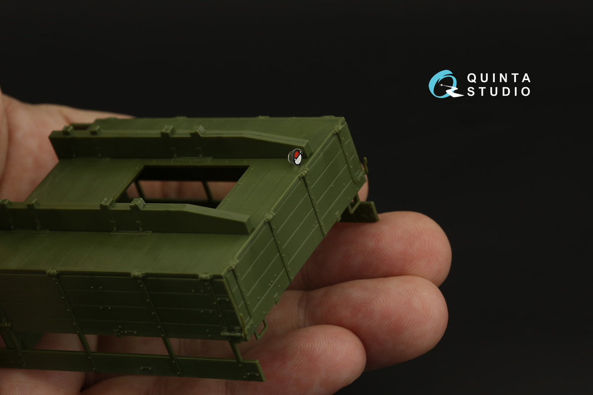 STZ-5 3D-Printed coloured Interior on decal paper (designed to be used with Zvezda kits)