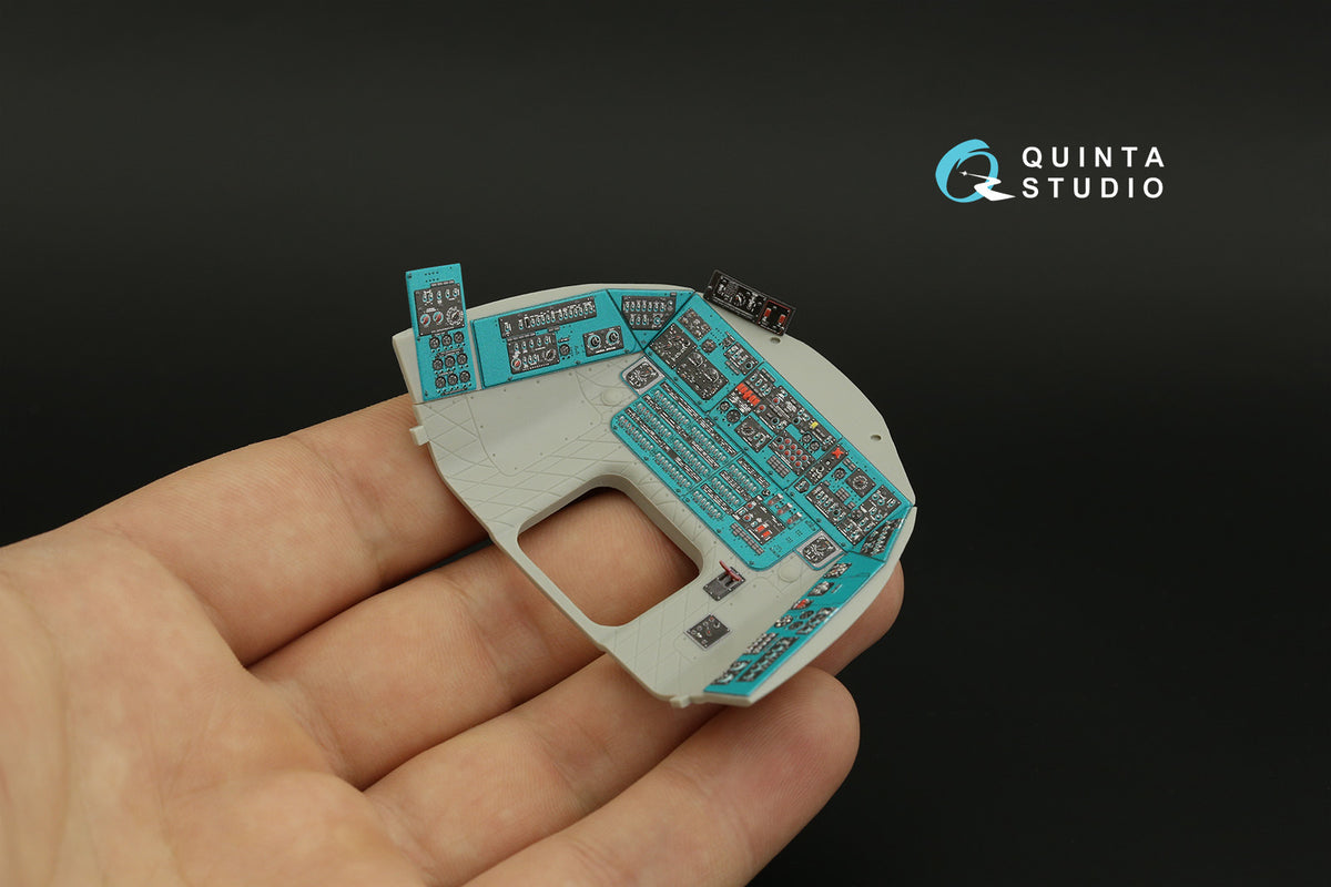 Mil Mi-8MT 3D-Printed coloured Interior on decal paper (designed to be used with Trumpeter kits)