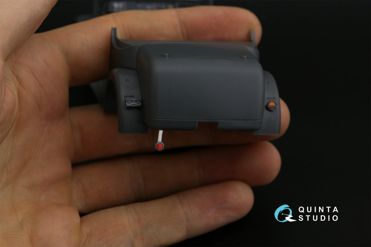 Steyr 1500A 3D-Printed coloured Interior on decal paper (designed to be used with Tamiya kits)