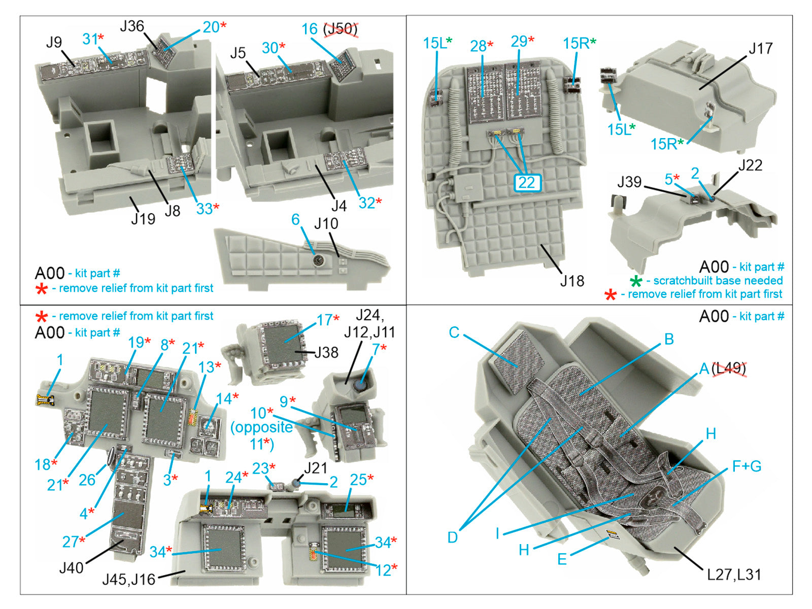 Boeing/Hughes AH-64D/E (3D-Printed) & coloured Interior on decal paper QD35073