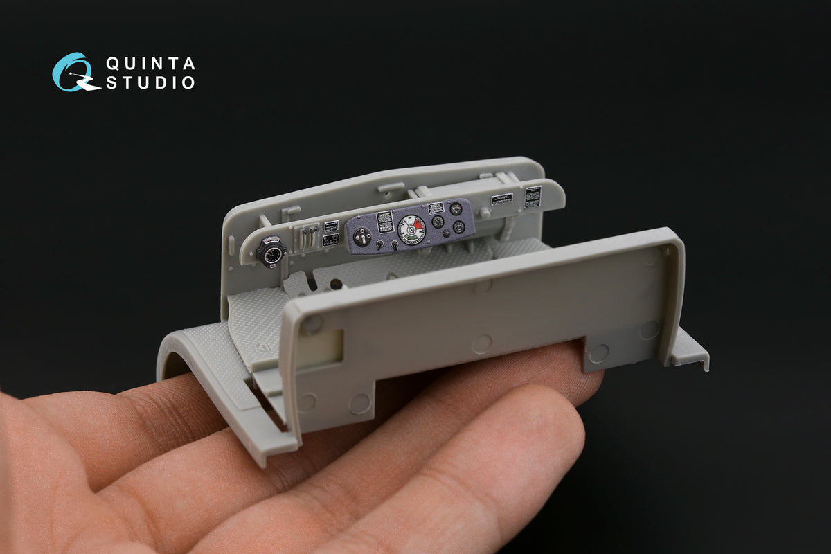 Sd.Kfz.7 family 3D-Printed coloured Interior on decal paper (designed to be used with Trumpeter kits)