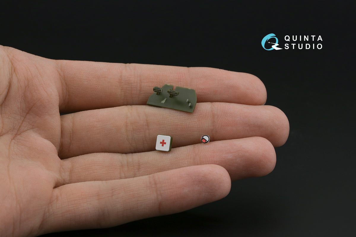 STZ-5 with MRL BM-13 Katyusha 3D-Printed coloured Interior on decal paper (designed to be used with Zvezda kits)