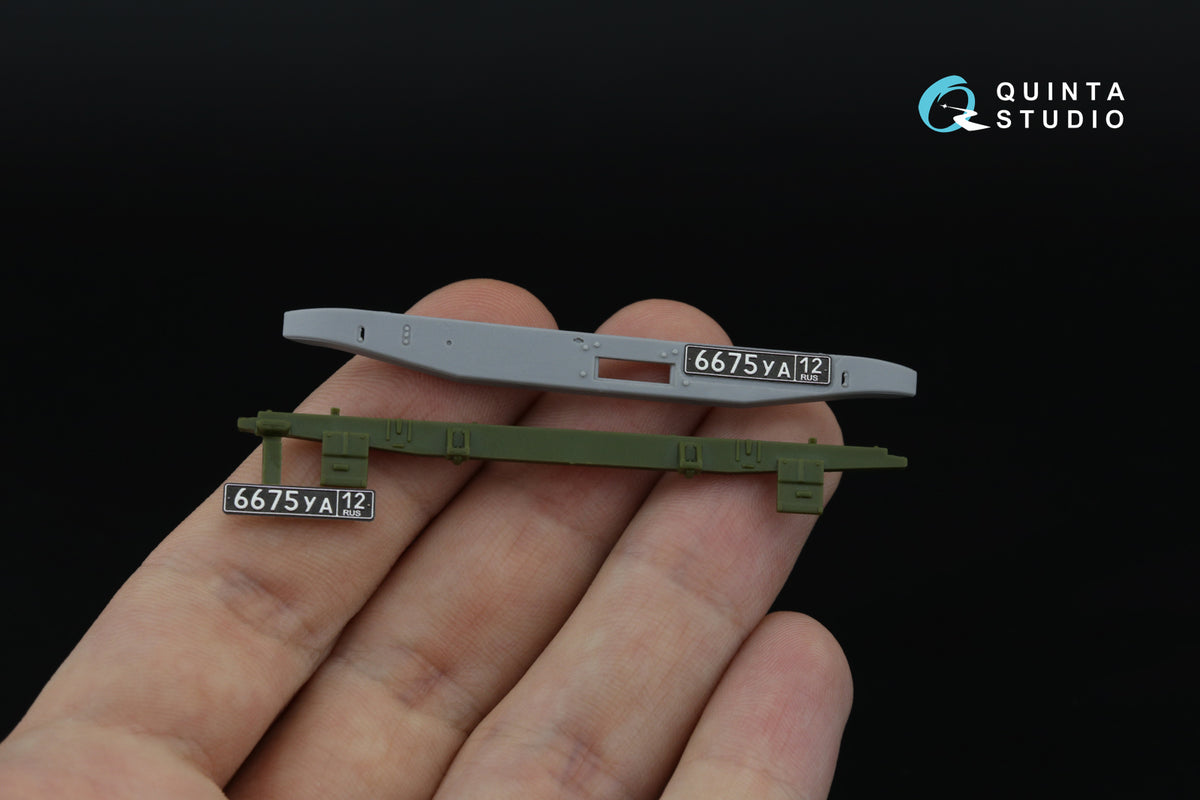 GAZ-66 3D-Printed & coloured Interior on decal paper (designed to be used with Zvezda kits)