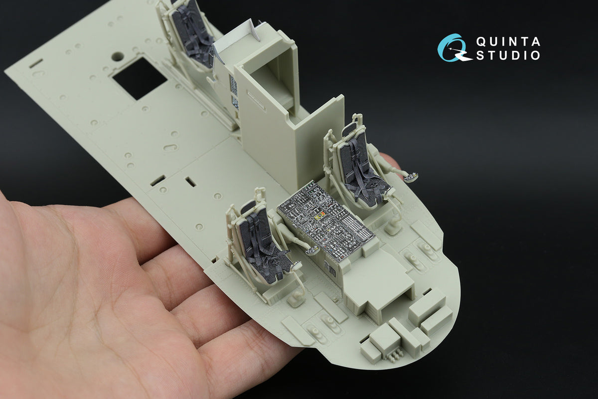Sikorsky SH-60B Seahawk 3D-Printed & coloured Interior on decal paper (designed to be used with Kitty Hawk Models kits)