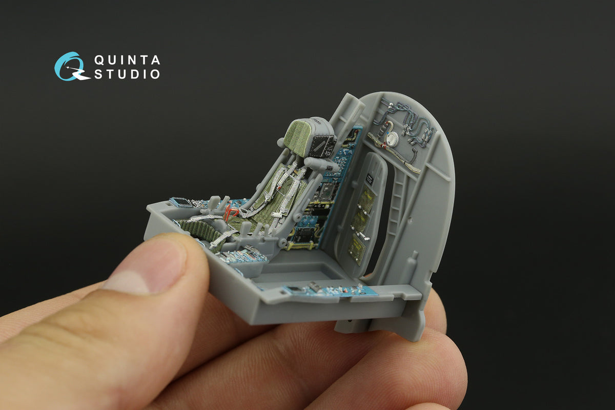 Sukhoi Su-34 3D-Printed coloured Interior on decal paper (designed to be used with Hobby Boss kits)