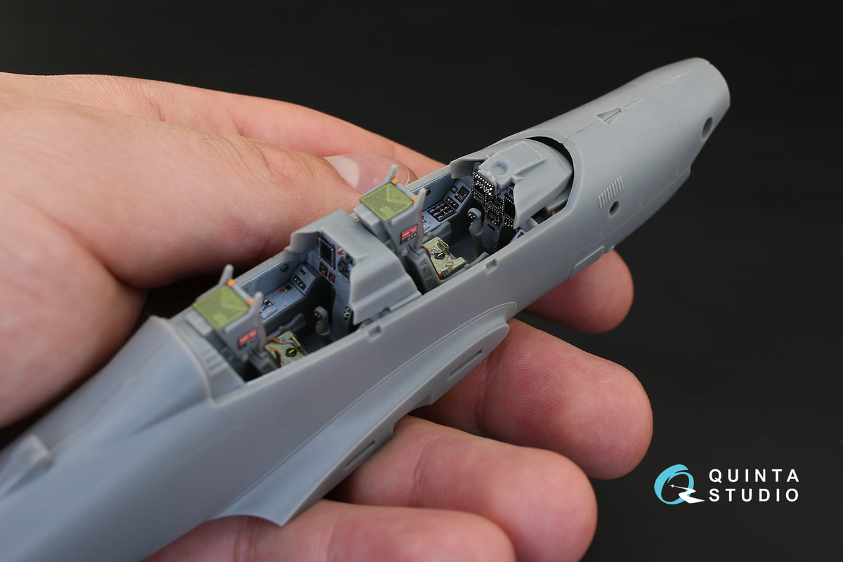 Embraer EMB-314 Super Tucano 3D-Printed coloured Interior on decal paper (designed to be used with Hobby Boss kits)