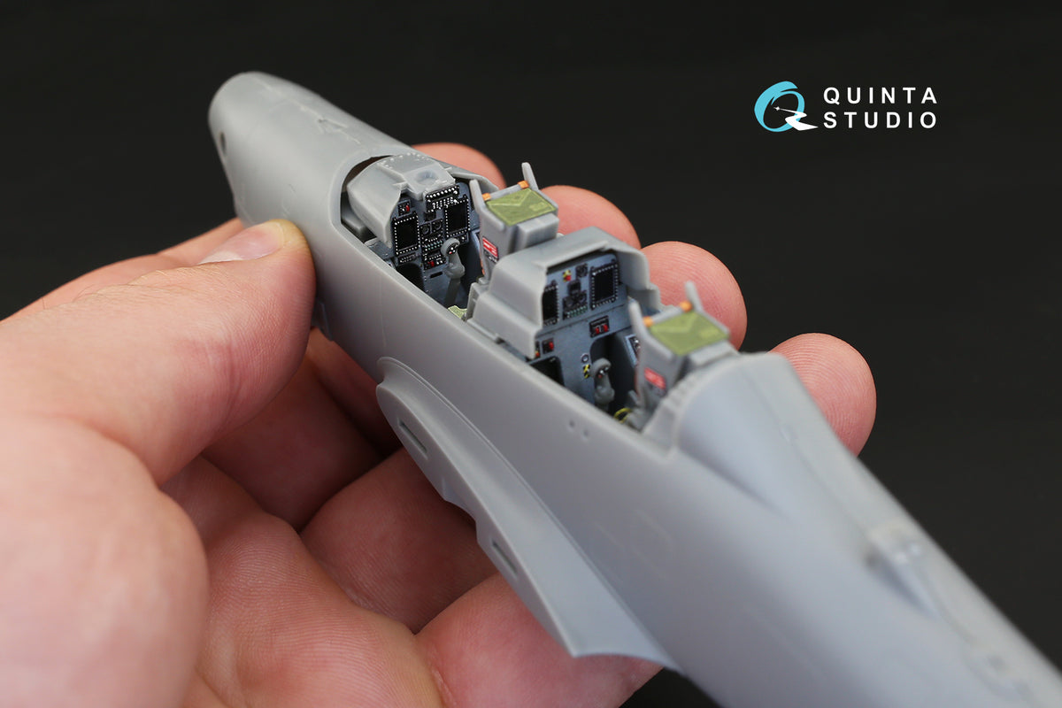 Embraer EMB-314 Super Tucano 3D-Printed coloured Interior on decal paper (designed to be used with Hobby Boss kits)