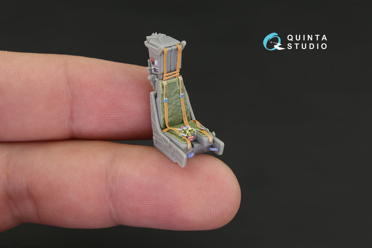 Dassault_Mirage 2000B 3D-Printed coloured Interior on decal paper (designed to be used with Kinetic Model kits)