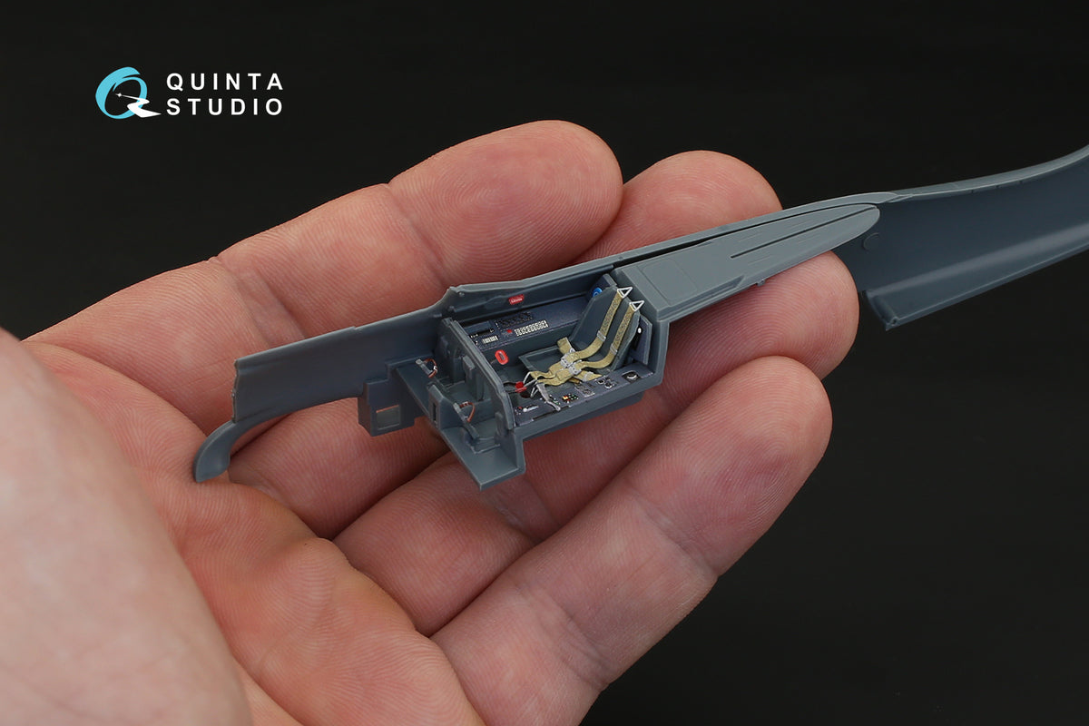 Focke-Wulf Fw-190A-8/A-9 (R11) 3D-Printed coloured Interior on decal paper (designed to be used with Eduard kits)