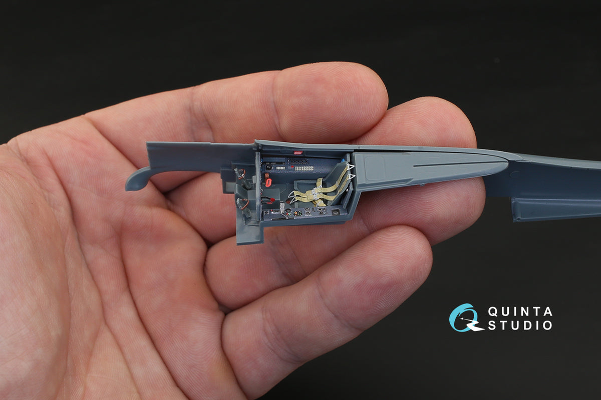 Focke-Wulf Fw-190A-8/A-9 (R11) 3D-Printed coloured Interior on decal paper (designed to be used with Eduard kits)