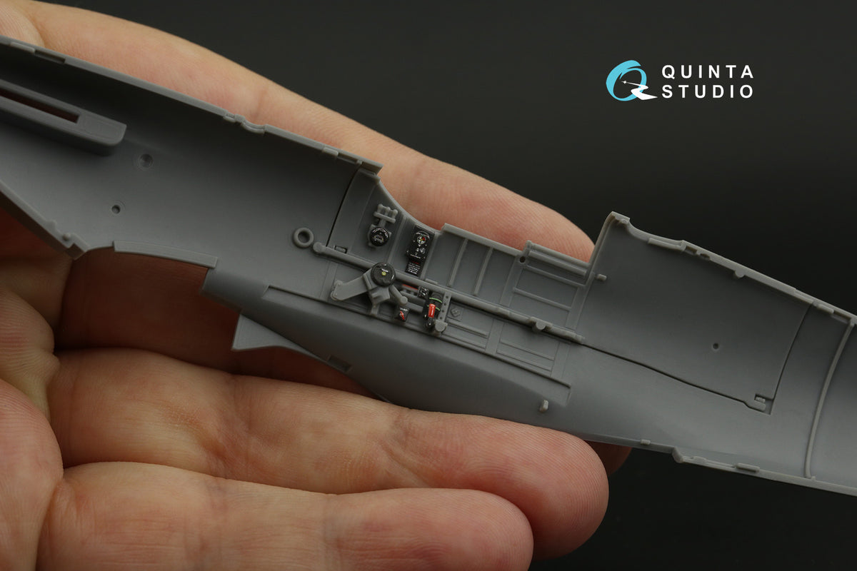 Supermarine Spitfire Mk.1 3D-Printed coloured Interior on decal paper (designed to be used with Tamiya kits)