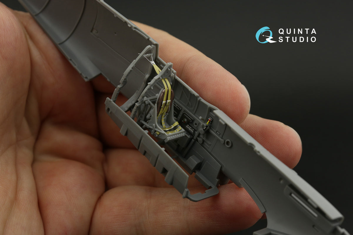 Supermarine Spitfire Mk.1 3D-Printed coloured Interior on decal paper (designed to be used with Tamiya kits)