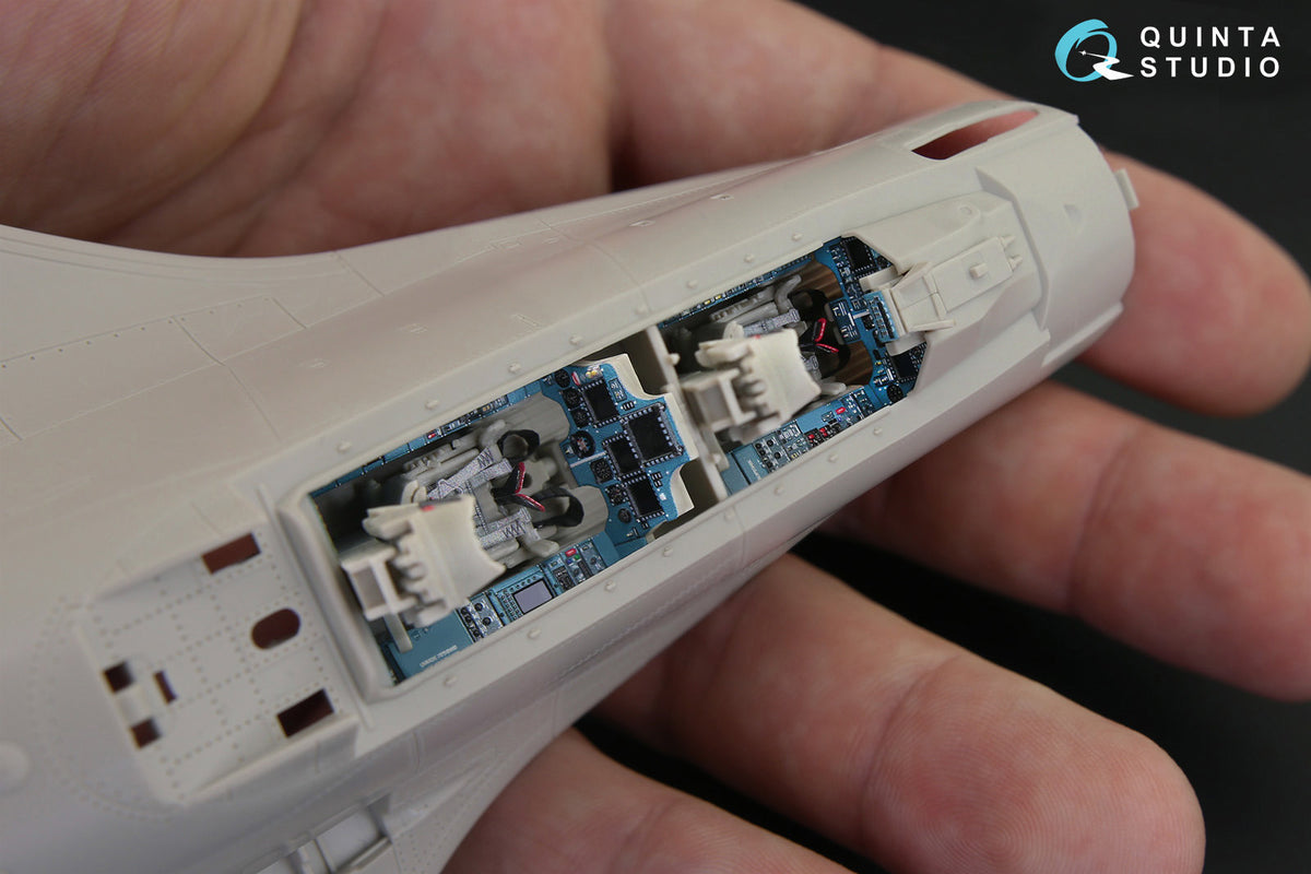 Sukhoi Su-30SM 3D-Printed coloured Interior on decal paper (designed to be used with Kitty Hawk Models Models and Zimi Model kits)