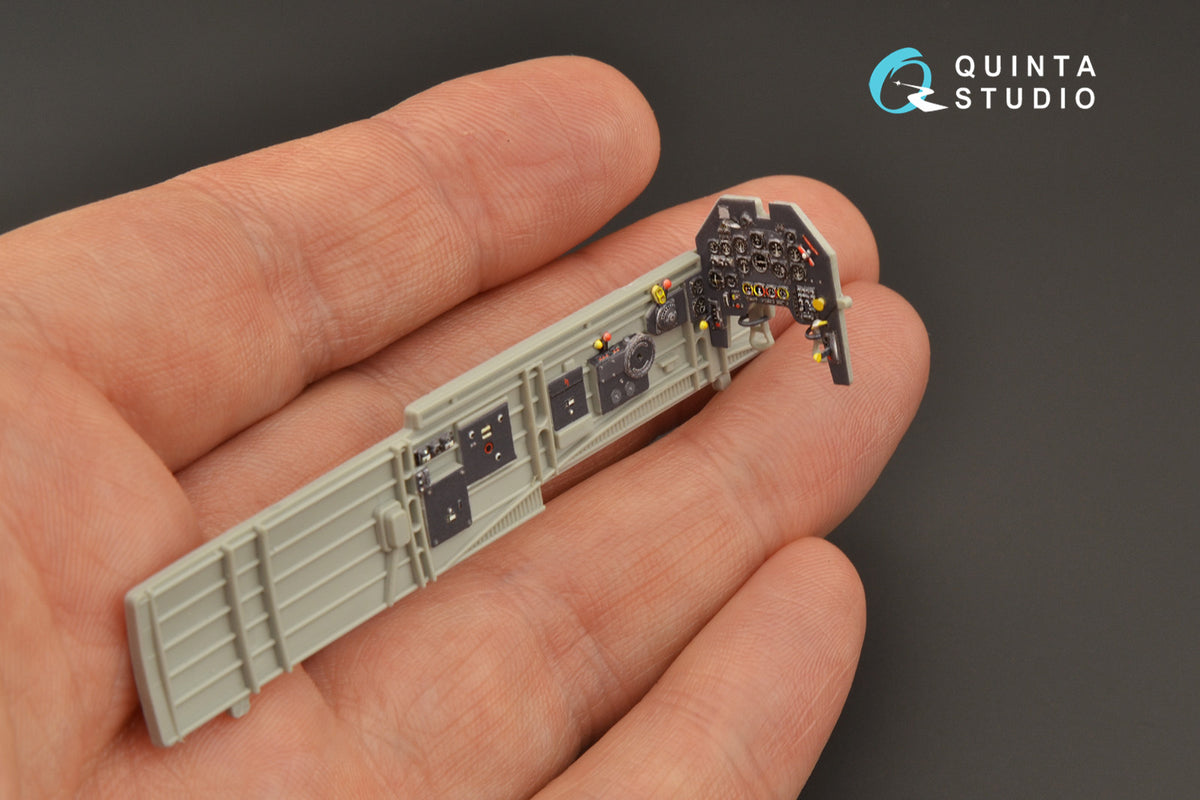 Junkers Ju-87D/G 'Stuka' 3D-Printed coloured Interior on decal paper (designed to be used with Italeri kits)