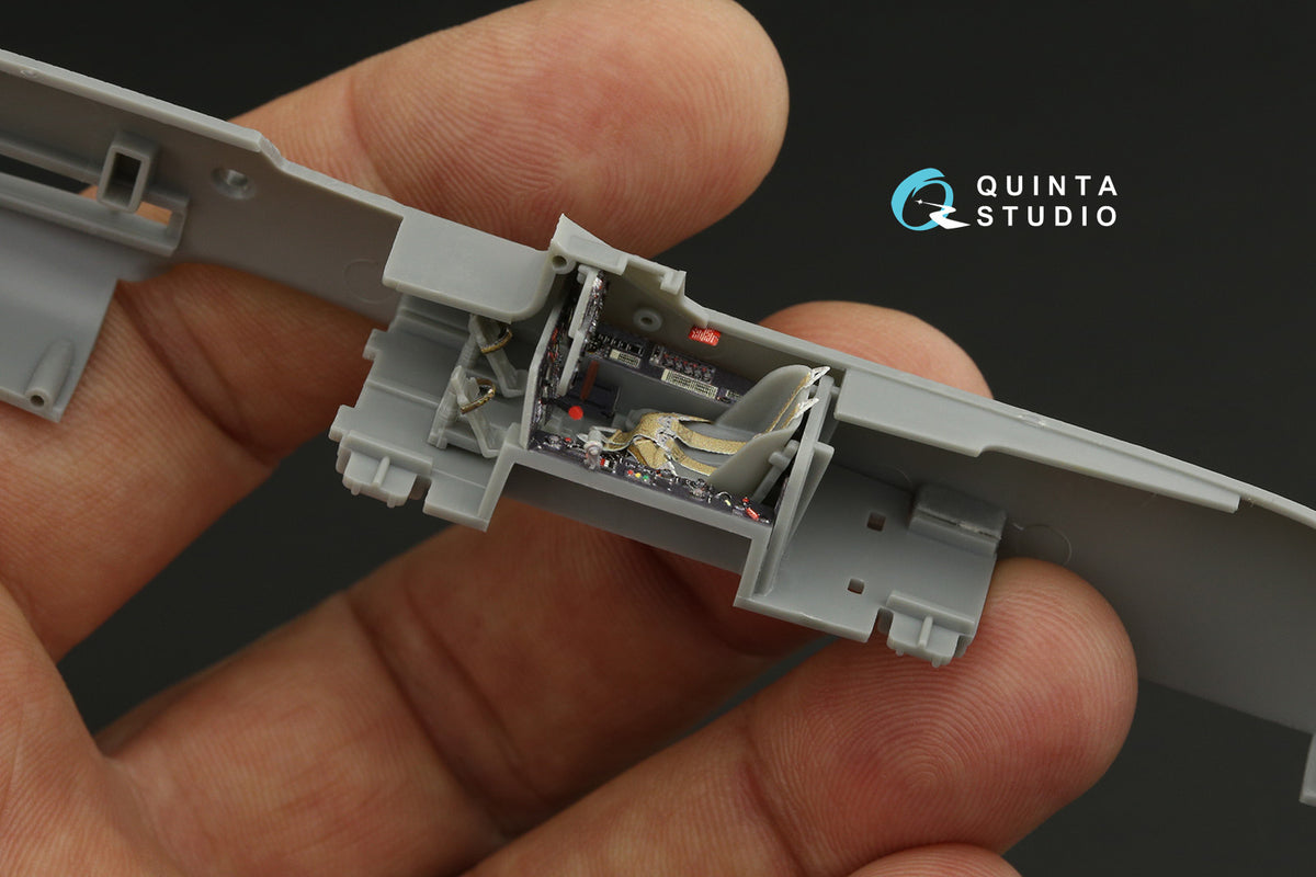 Focke-Wulf Fw-190D-9 3D-Printed coloured Interior on decal paper (designed to be used with Hobby Boss kits)