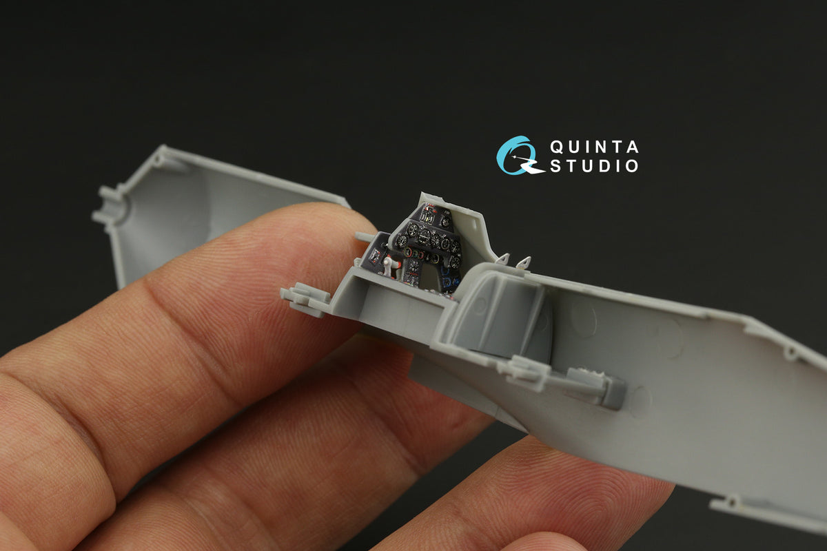 Focke-Wulf Fw-190D-9 3D-Printed coloured Interior on decal paper (designed to be used with Hobby Boss kits)