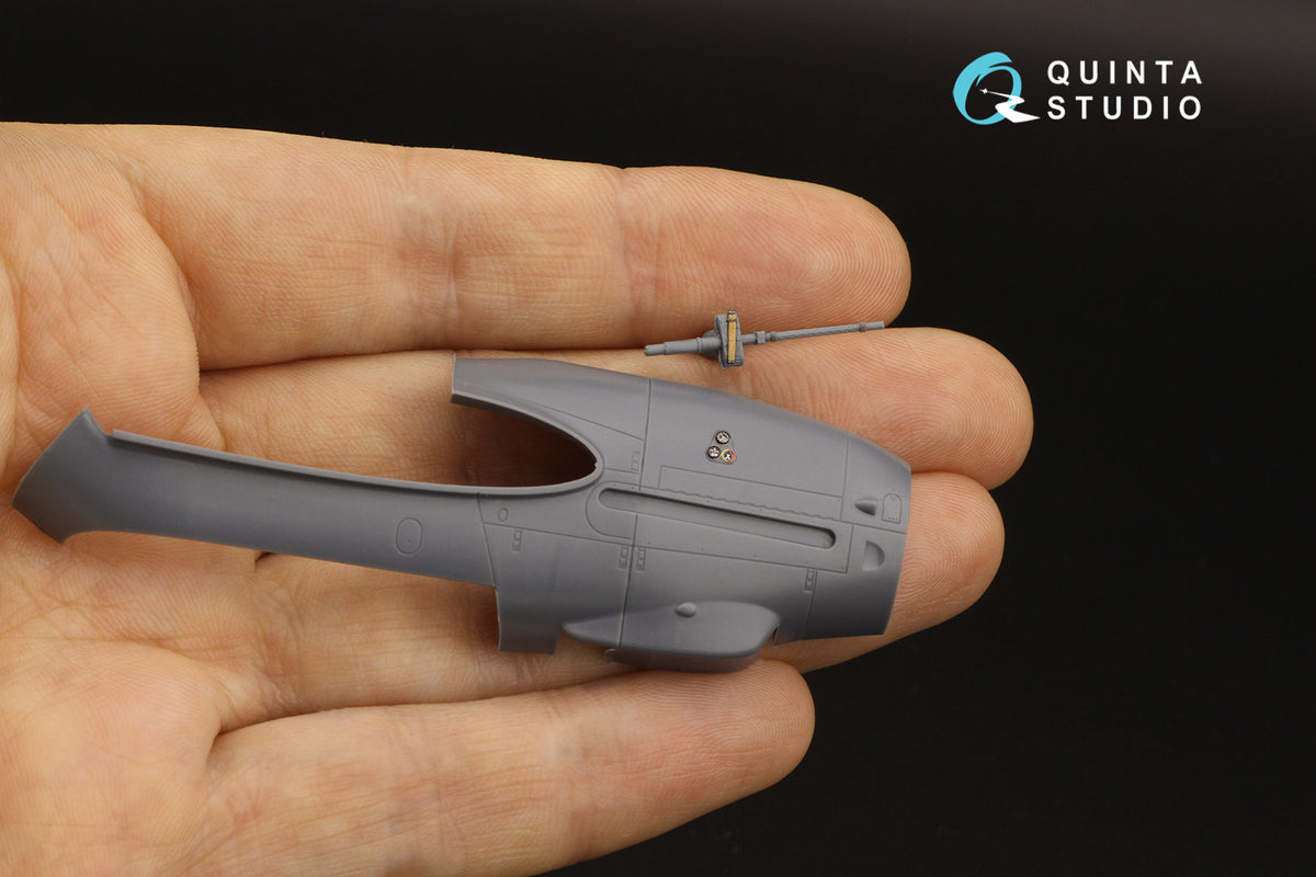 Messerschmitt Bf-110E/Bf-110F 3D-Printed coloured Interior on decal paper (designed to be used with Eduard kits)