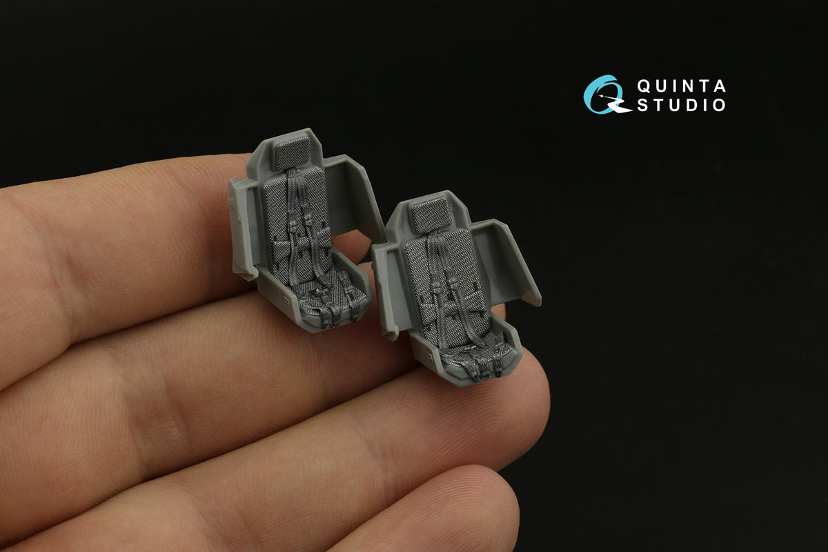 Bell/Boeing AH-64D 3D-Printed coloured Interior on decal paper (designed to be used with Hasegawa kits)