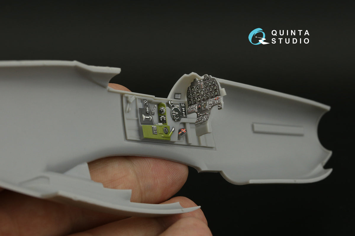 North-American F-82G Twin Mustang 3D-Printed coloured Interior on decal paper (designed to be used with Modelsvit kits)