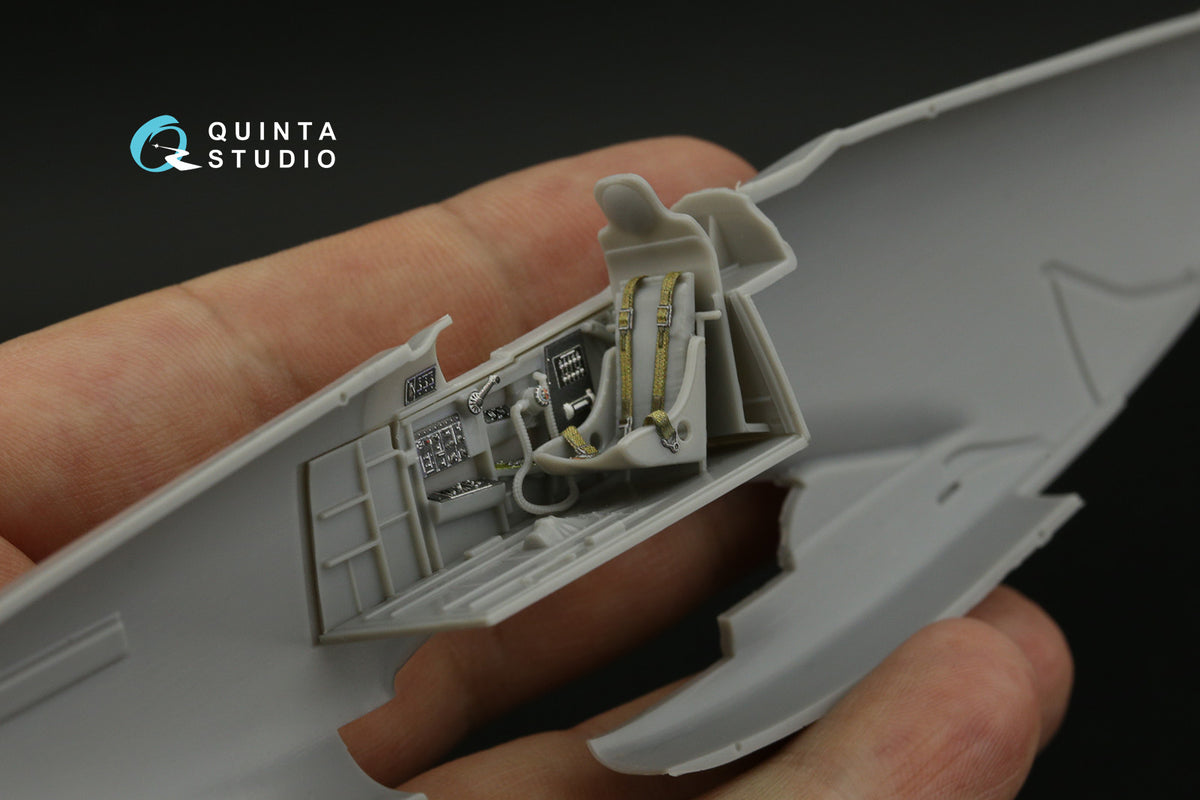 North-American F-82G Twin Mustang 3D-Printed coloured Interior on decal paper (designed to be used with Modelsvit kits)