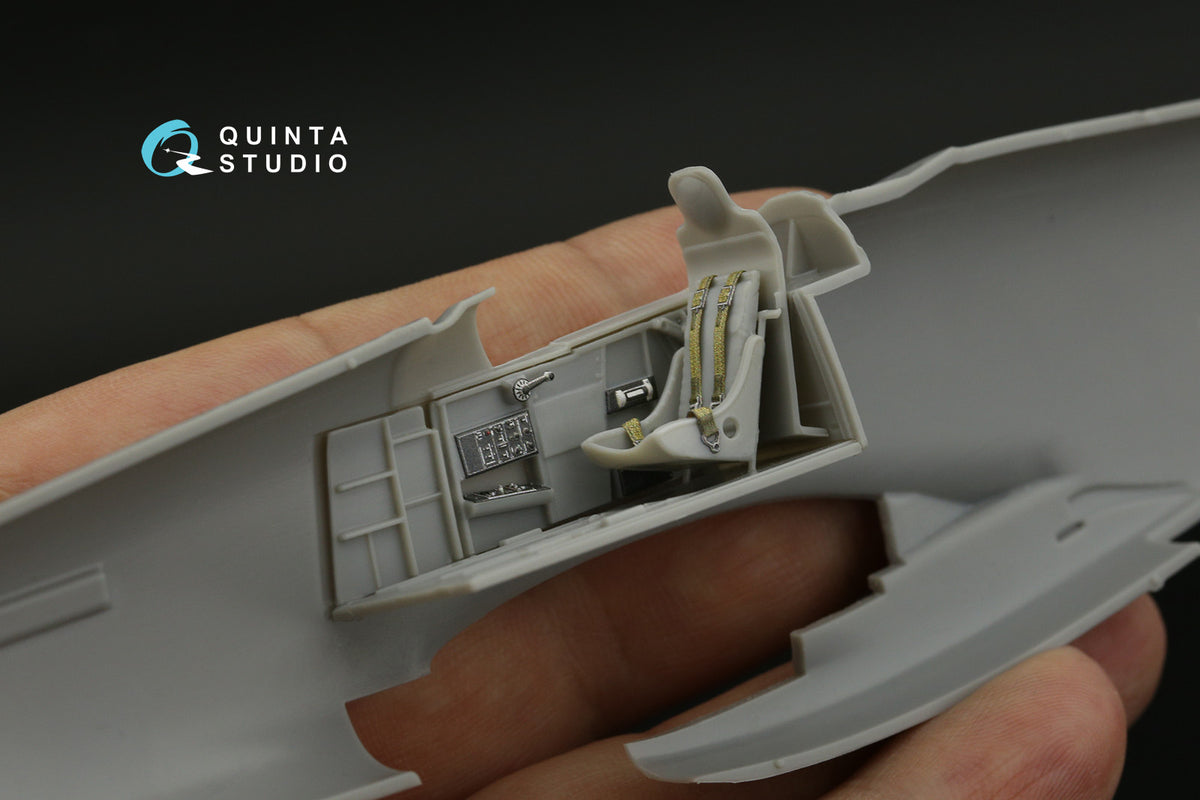 North-American F-82G Twin Mustang 3D-Printed coloured Interior on decal paper (designed to be used with Modelsvit kits)