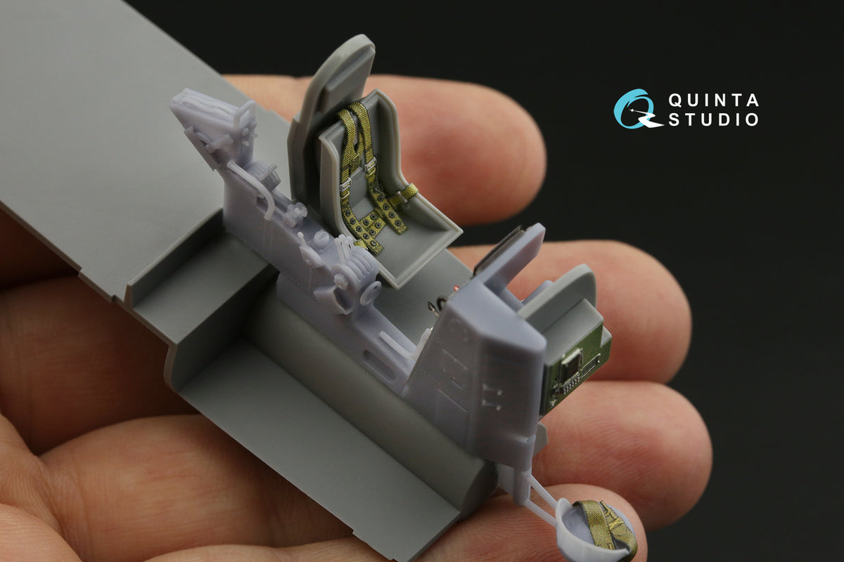 Bristol Beaufort Mk.I 3D-Printed coloured Interior on decal paper (designed to be used with ICM UA UK kits) (with (3D-Printed) resin parts)