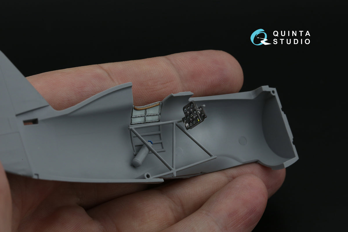 Polikarpov I-153 3D-Printed coloured Interior on decal paper (designed to be used with Hasegawa and ICM UA UK kits)