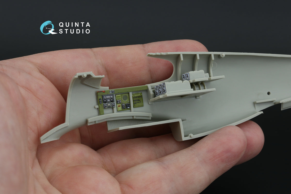 North-American A-36 Apache 3D-Printed coloured Interior on decal paper (designed to be used with Accurate Miniatures and Italeri kits)