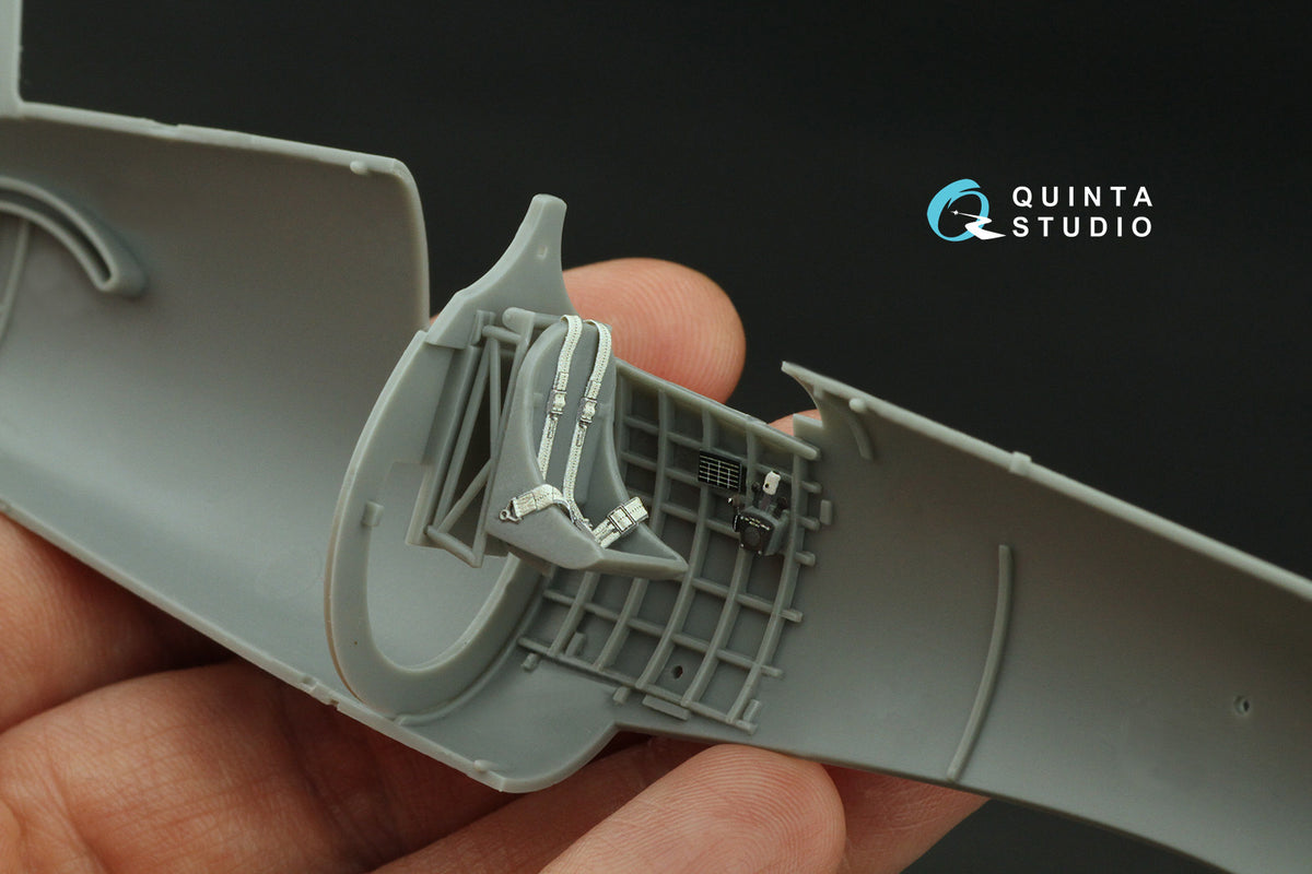 Vought F4U-2 Corsair 3D-Printed coloured Interior on decal paper (designed to be used with Hobby Boss kits)