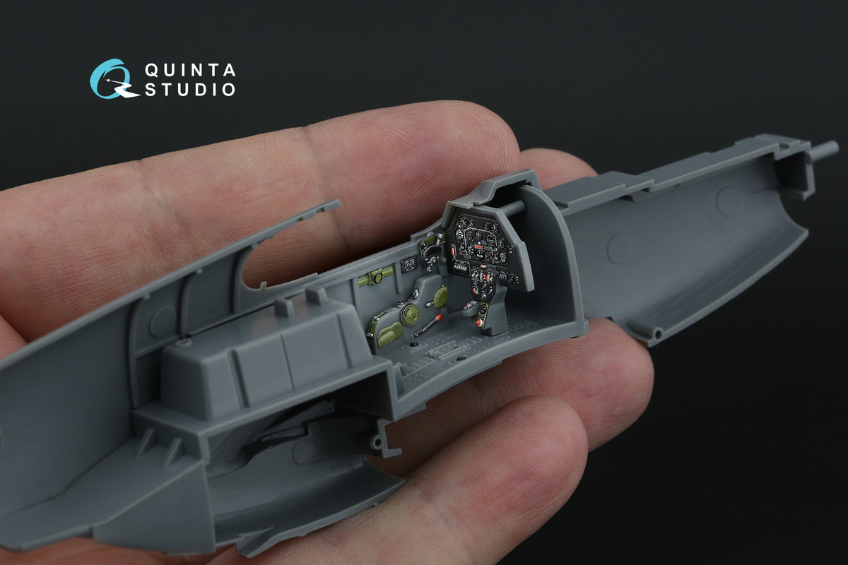 North-American P-51B/C (Late) 3D-Printed coloured Interior on decal paper (designed to be used with Tamiya kits)