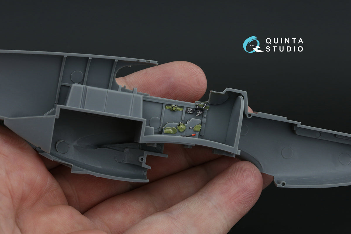 North-American P-51B/C (Late) 3D-Printed coloured Interior on decal paper (designed to be used with Tamiya kits)