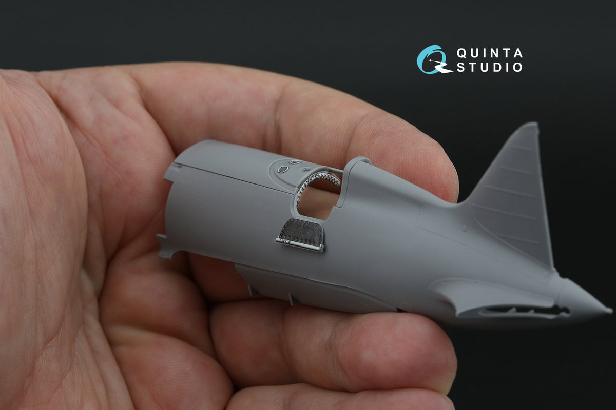 Polikarpov I-16 Type 5 3D-Printed coloured Interior on decal paper (designed to be used with Zvezda kits)